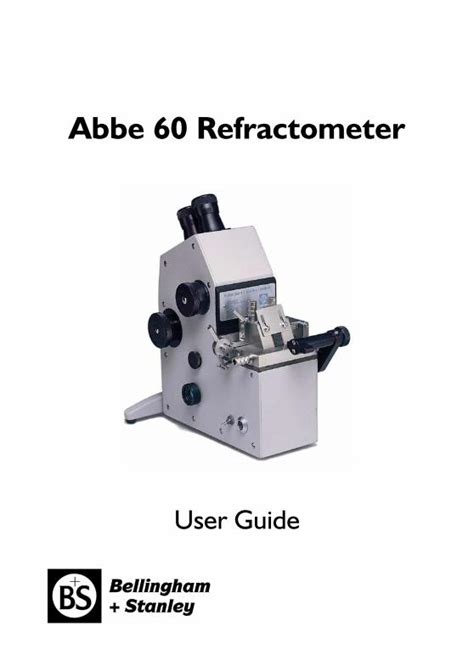 abbe 60 refractometer manual|abbe refractometer pdf.